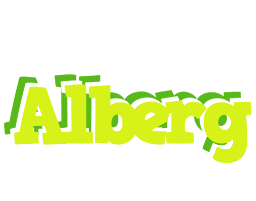 Alberg citrus logo