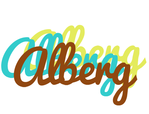 Alberg cupcake logo