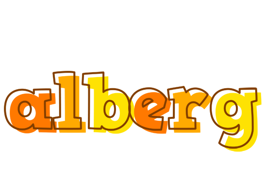 Alberg desert logo