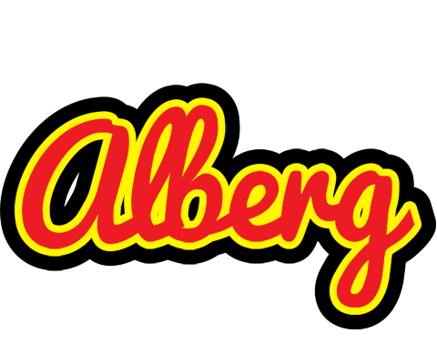 Alberg fireman logo