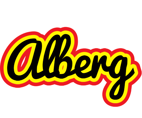 Alberg flaming logo
