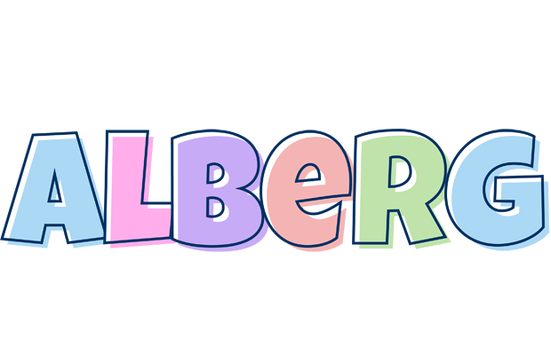 Alberg pastel logo