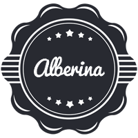 Alberina badge logo