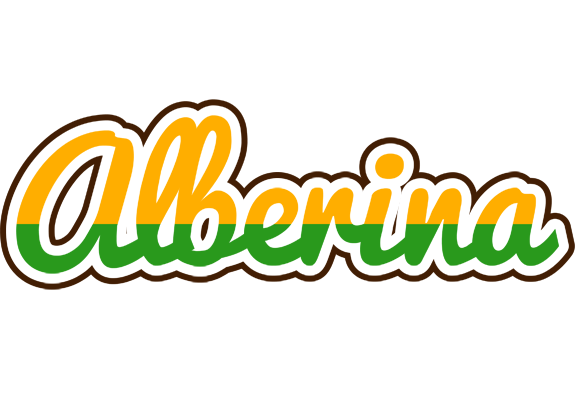 Alberina banana logo