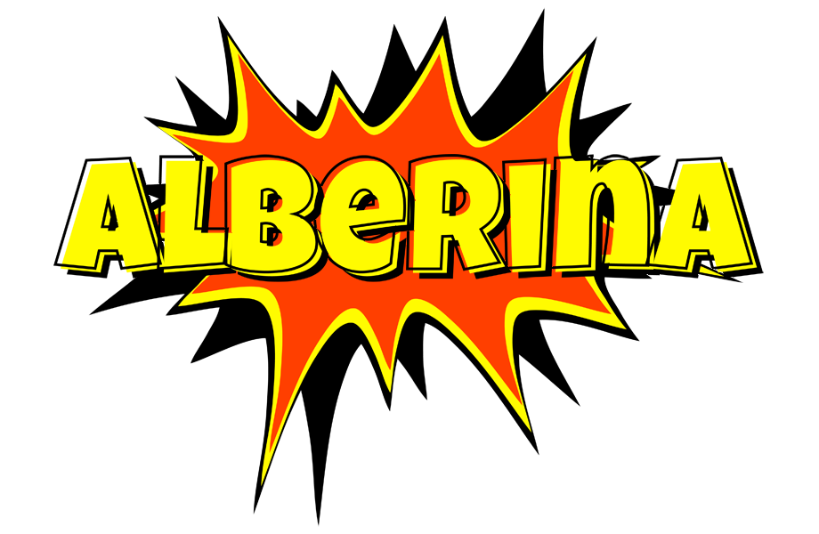 Alberina bazinga logo