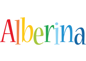 Alberina birthday logo