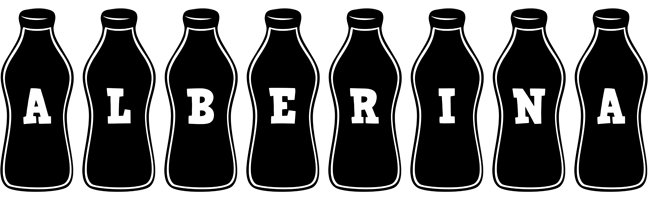 Alberina bottle logo