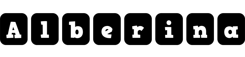 Alberina box logo