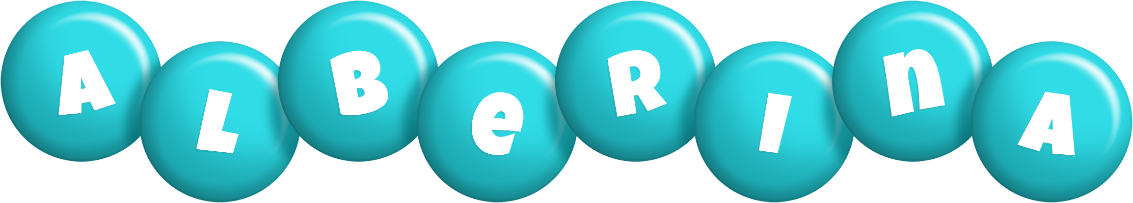 Alberina candy-azur logo