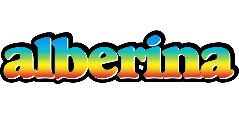 Alberina color logo