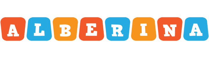 Alberina comics logo