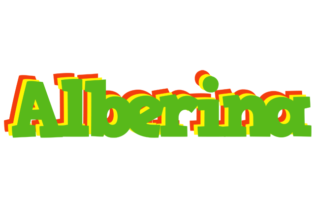 Alberina crocodile logo