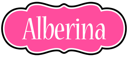Alberina invitation logo