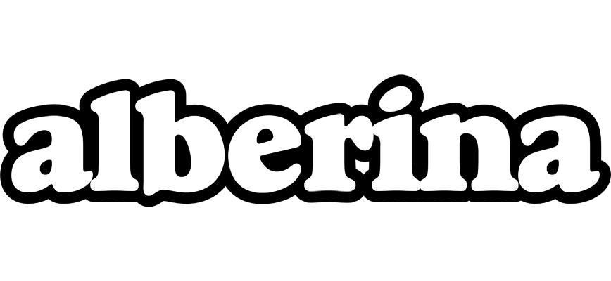 Alberina panda logo