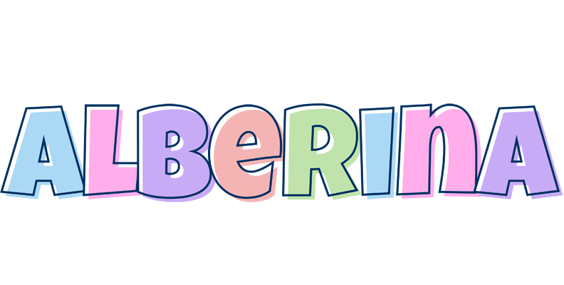 Alberina pastel logo