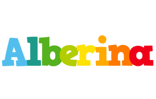 Alberina rainbows logo