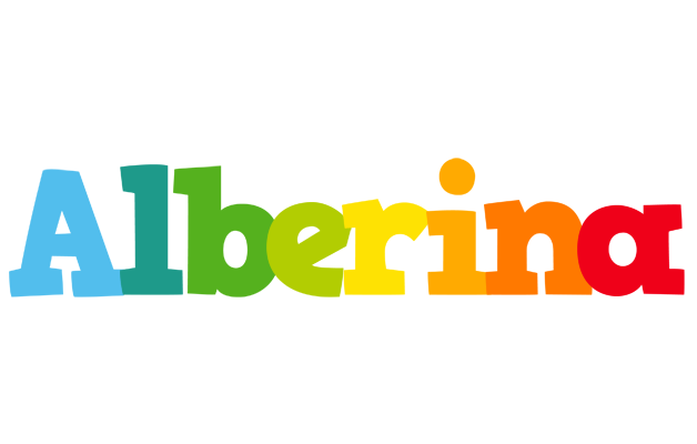 Alberina rainbows logo