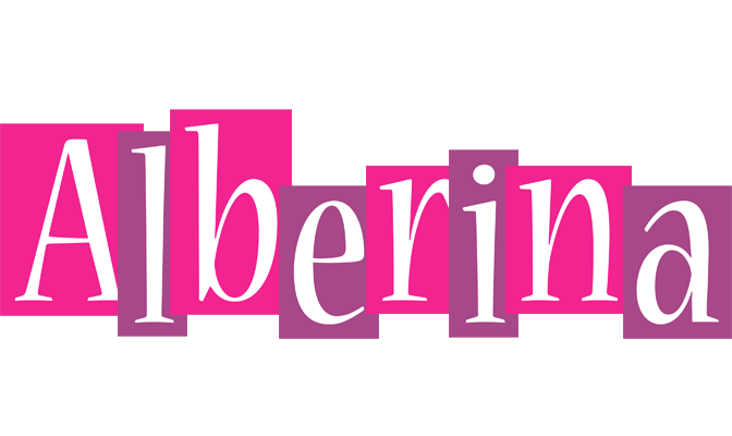 Alberina whine logo