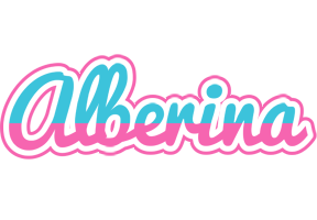 Alberina woman logo