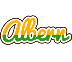 Albern banana logo