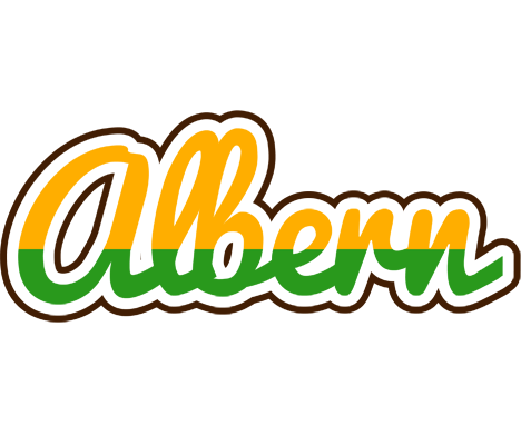 Albern banana logo