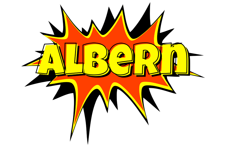 Albern bazinga logo