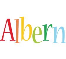 Albern birthday logo