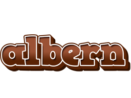 Albern brownie logo