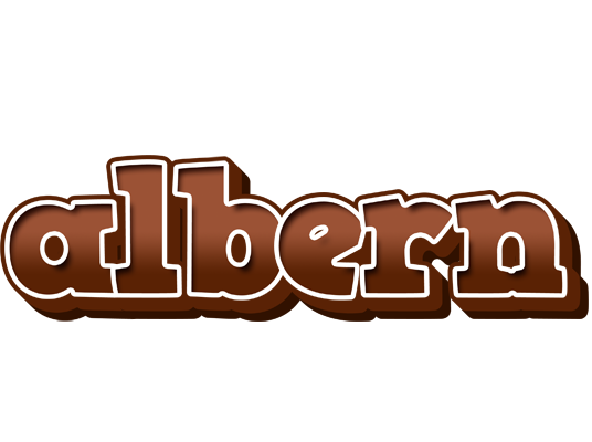 Albern brownie logo