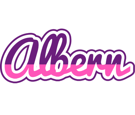 Albern cheerful logo