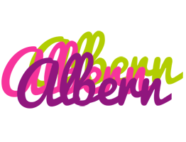 Albern flowers logo