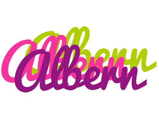 Albern flowers logo