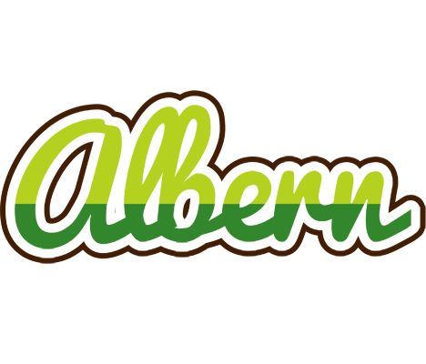 Albern golfing logo