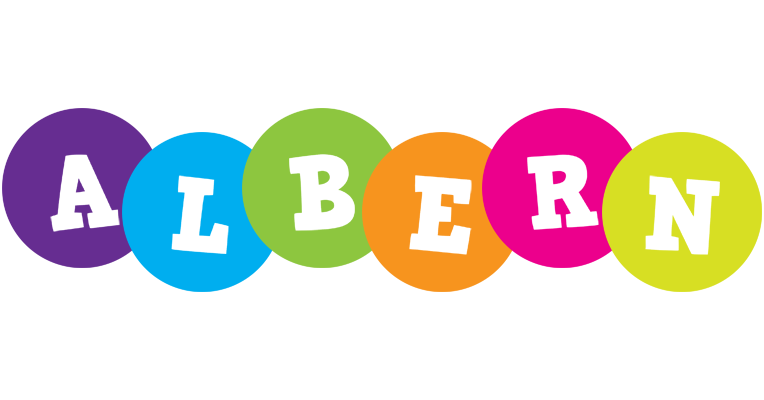 Albern happy logo