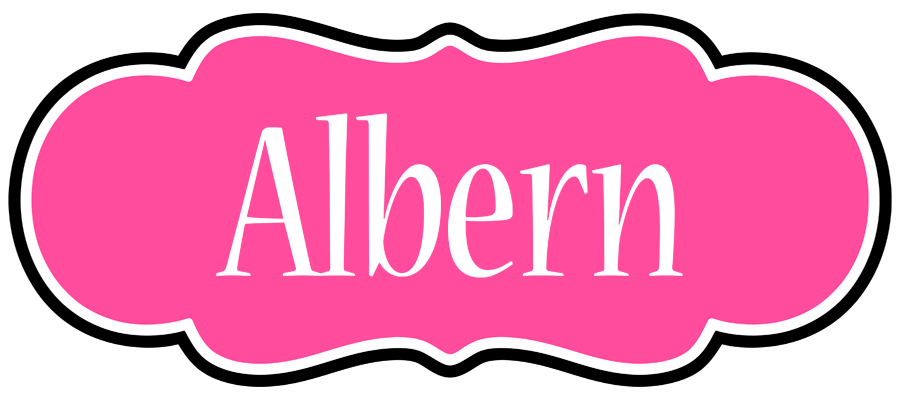 Albern invitation logo