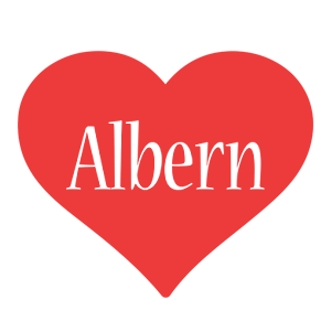 Albern love logo