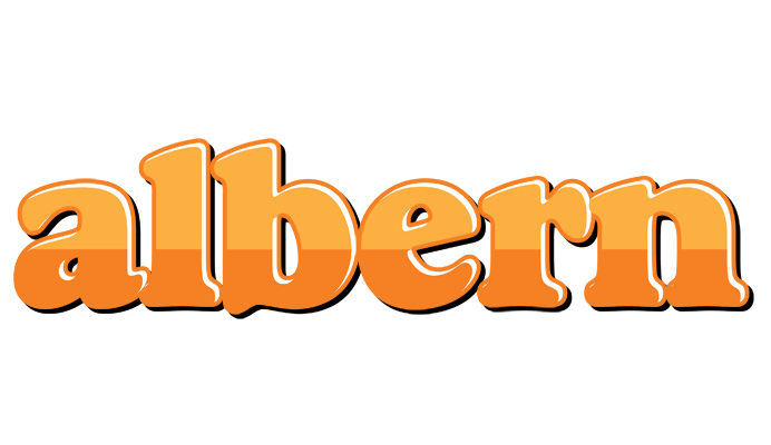 Albern orange logo