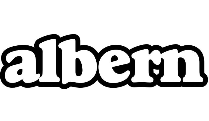 Albern panda logo