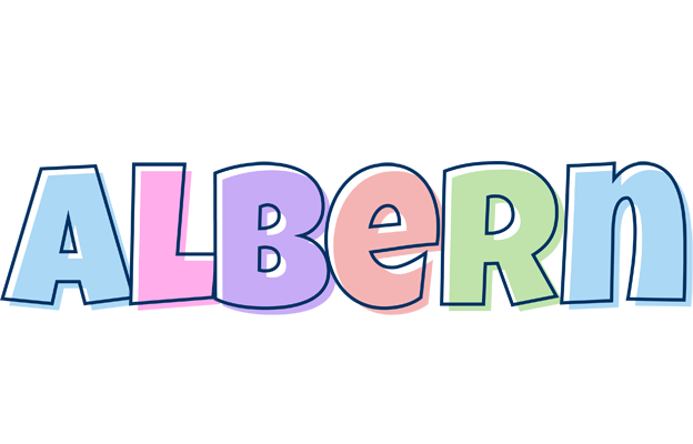Albern pastel logo