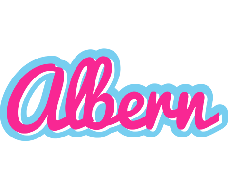Albern popstar logo