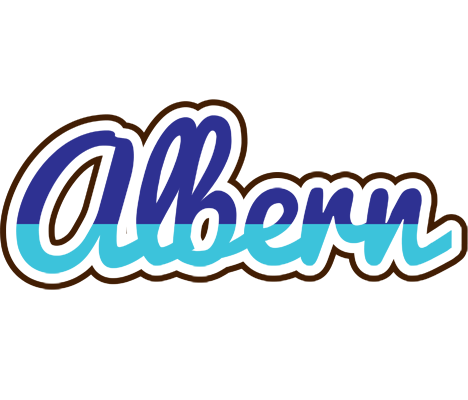 Albern raining logo