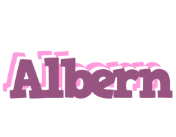 Albern relaxing logo