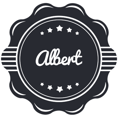 Albert badge logo