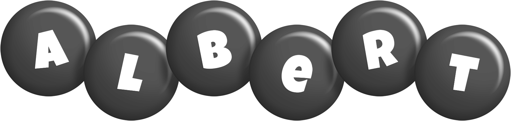 Albert candy-black logo