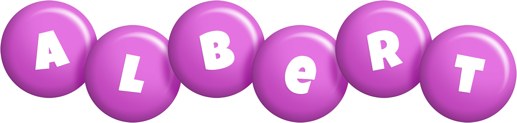 Albert candy-purple logo