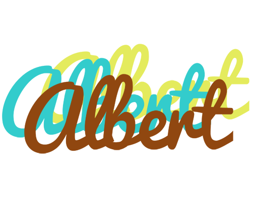 Albert cupcake logo