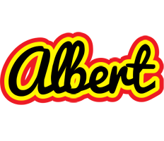 Albert flaming logo