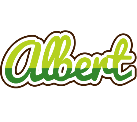 Albert golfing logo