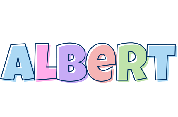 Albert pastel logo