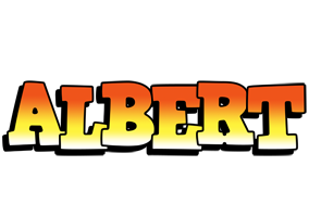 Albert sunset logo